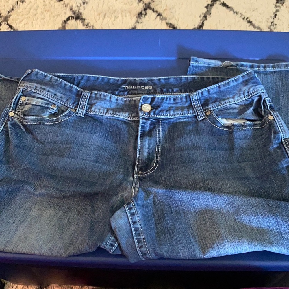 Maurice blue jeans